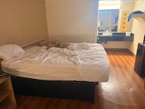 That’s the bed it smells like smoke