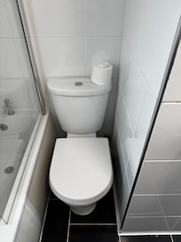 Badly positioned toilet - limited space