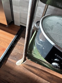 Trip hazard going from living room into the kitchen and bedroom areas. I did trip and fall. Glad I didn’t break any bones. Only bruises.