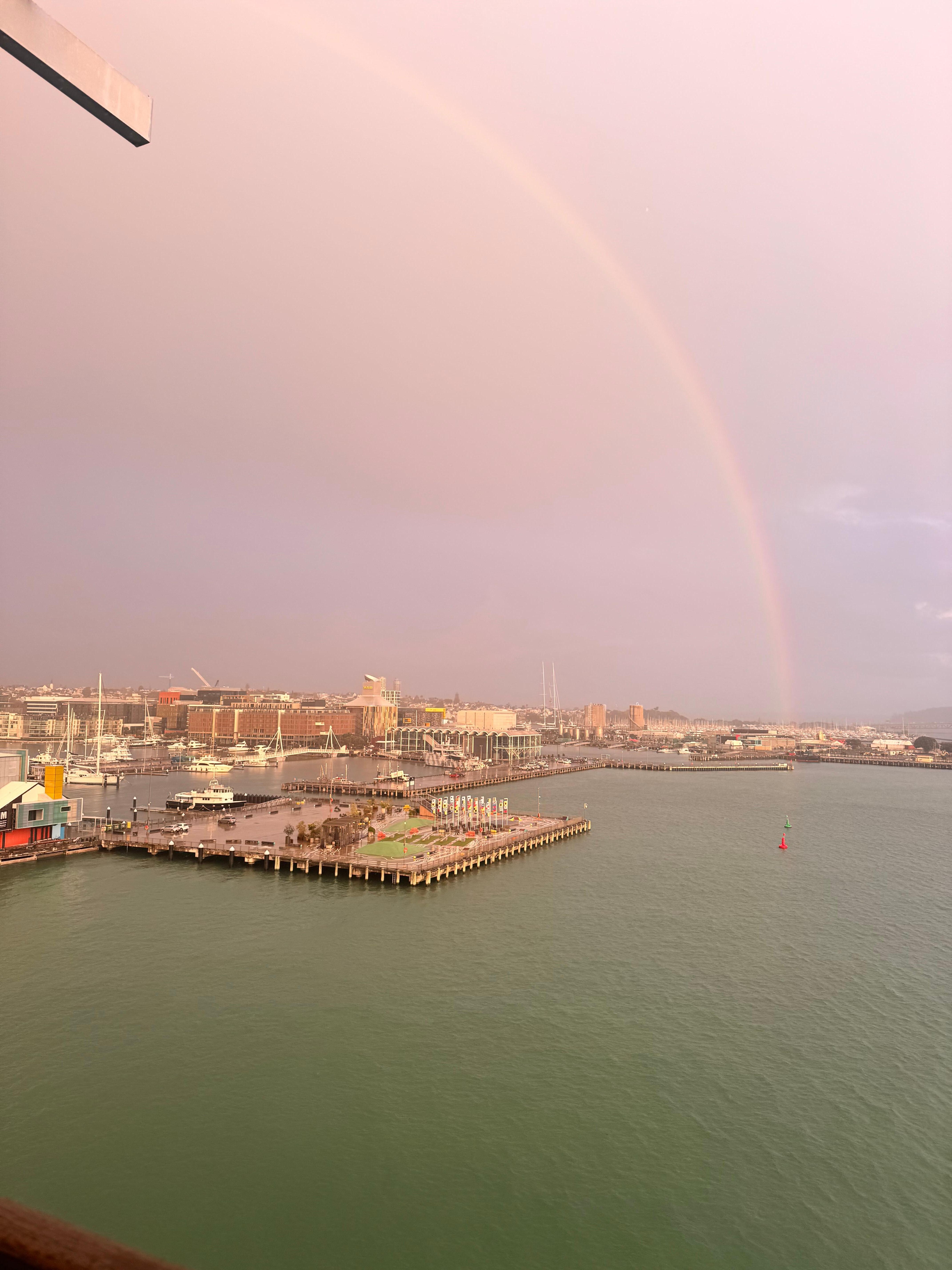 From the living room. 