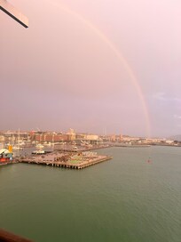 From the living room.