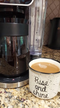 Just an fyi, the coffee maker takes the #4 coffee filters.