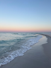 Beach at sunrise