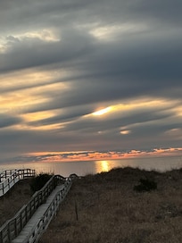 Sunrise from the deck.