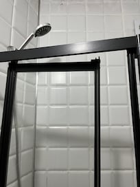 Broken shower