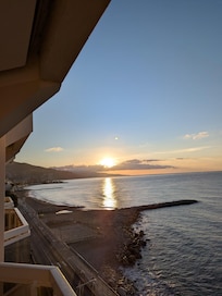 View from our balcony