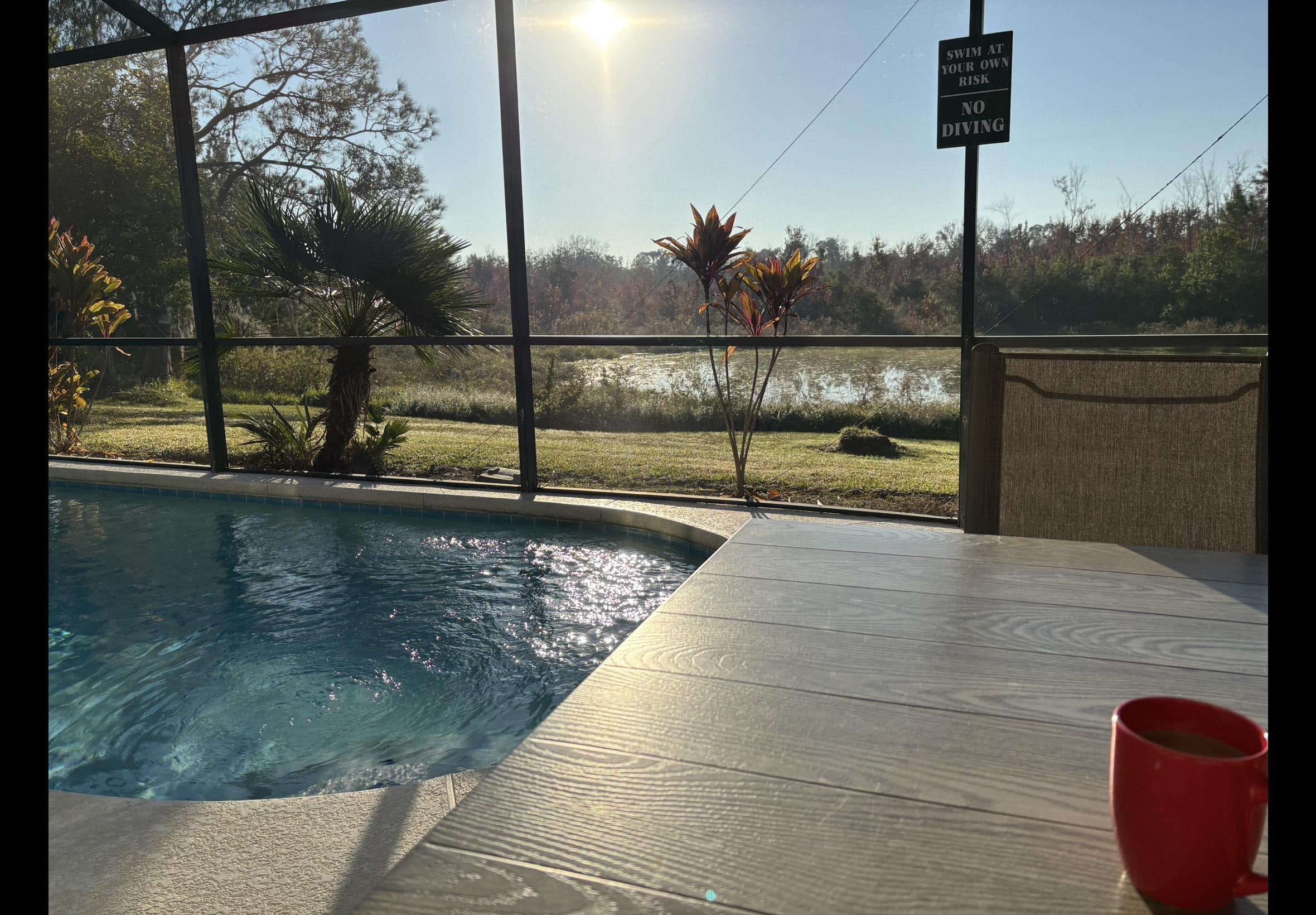 How could you not like that view.