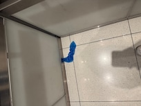 The first thing we saw in the elevator, should have been a sign of things to come