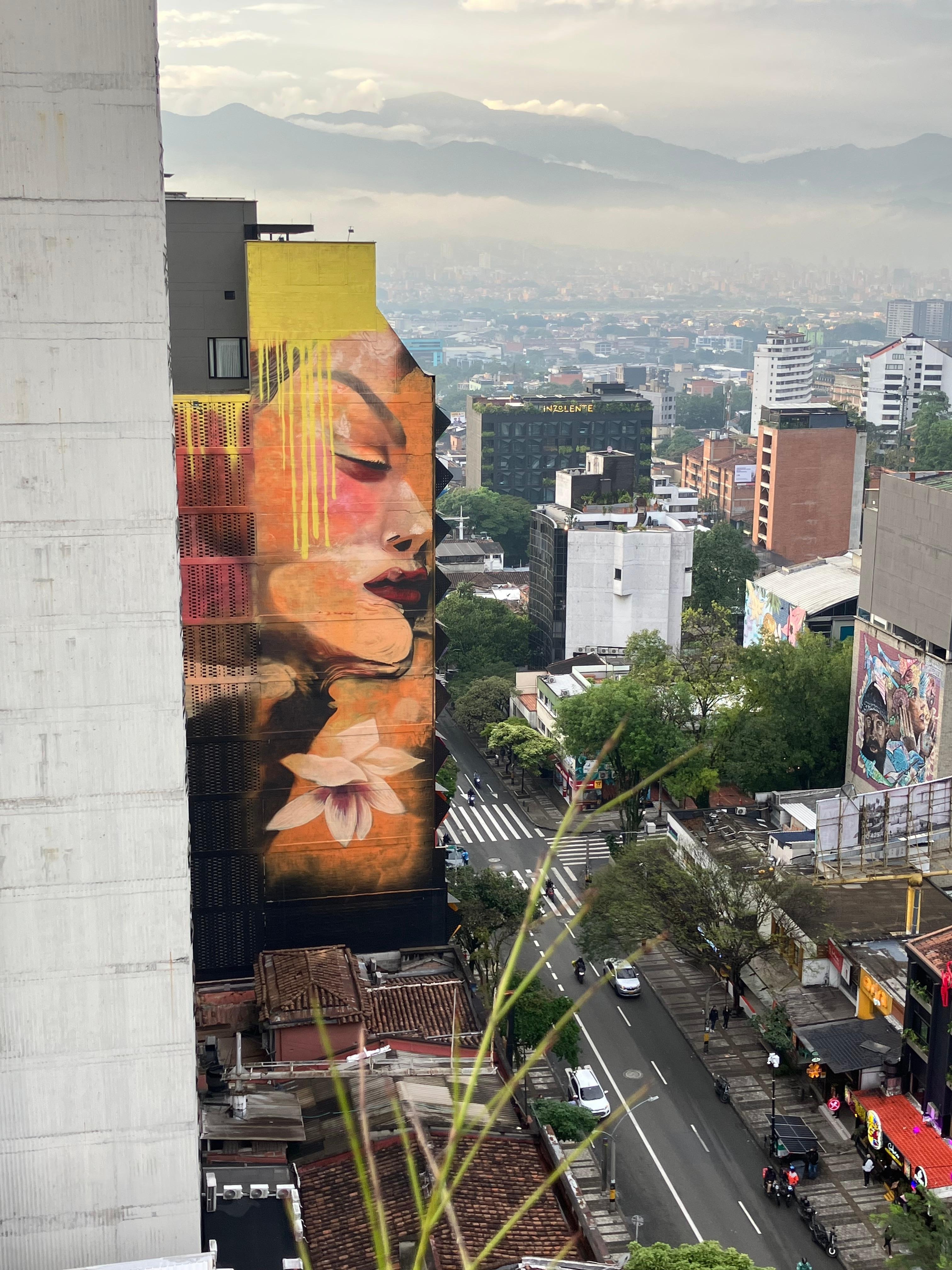 Hotel Restaurant on roof top views. 