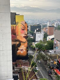 Hotel Restaurant on roof top views.