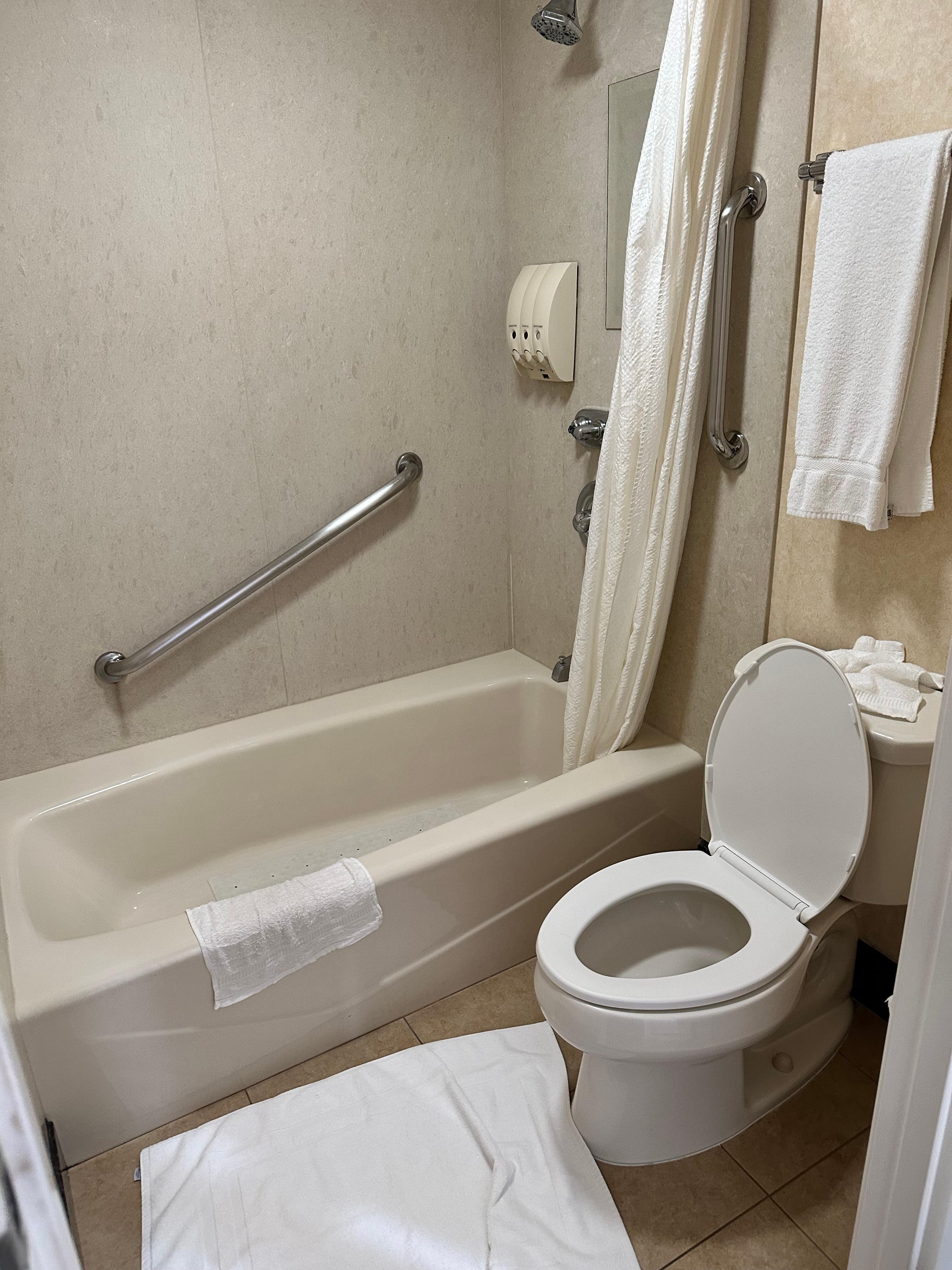 Super clean bathroom