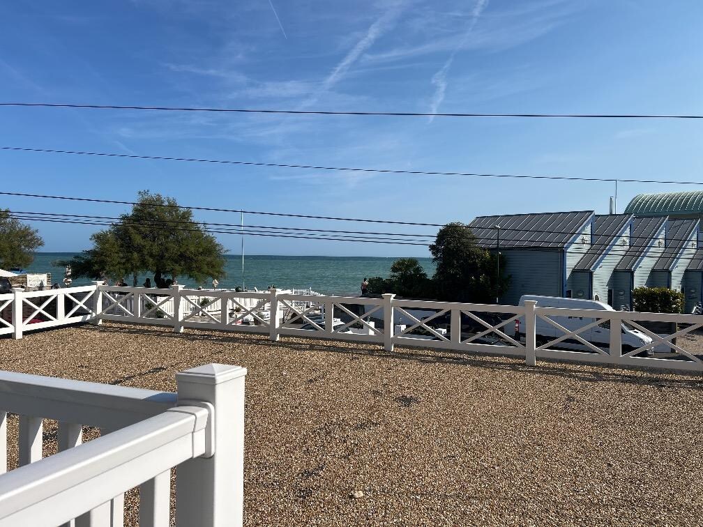 Lovely view from hotel room balcony