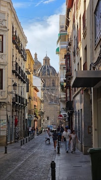 Down the street from the hotel