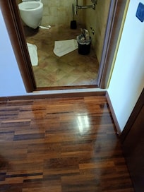 Step to the shower