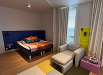 The room