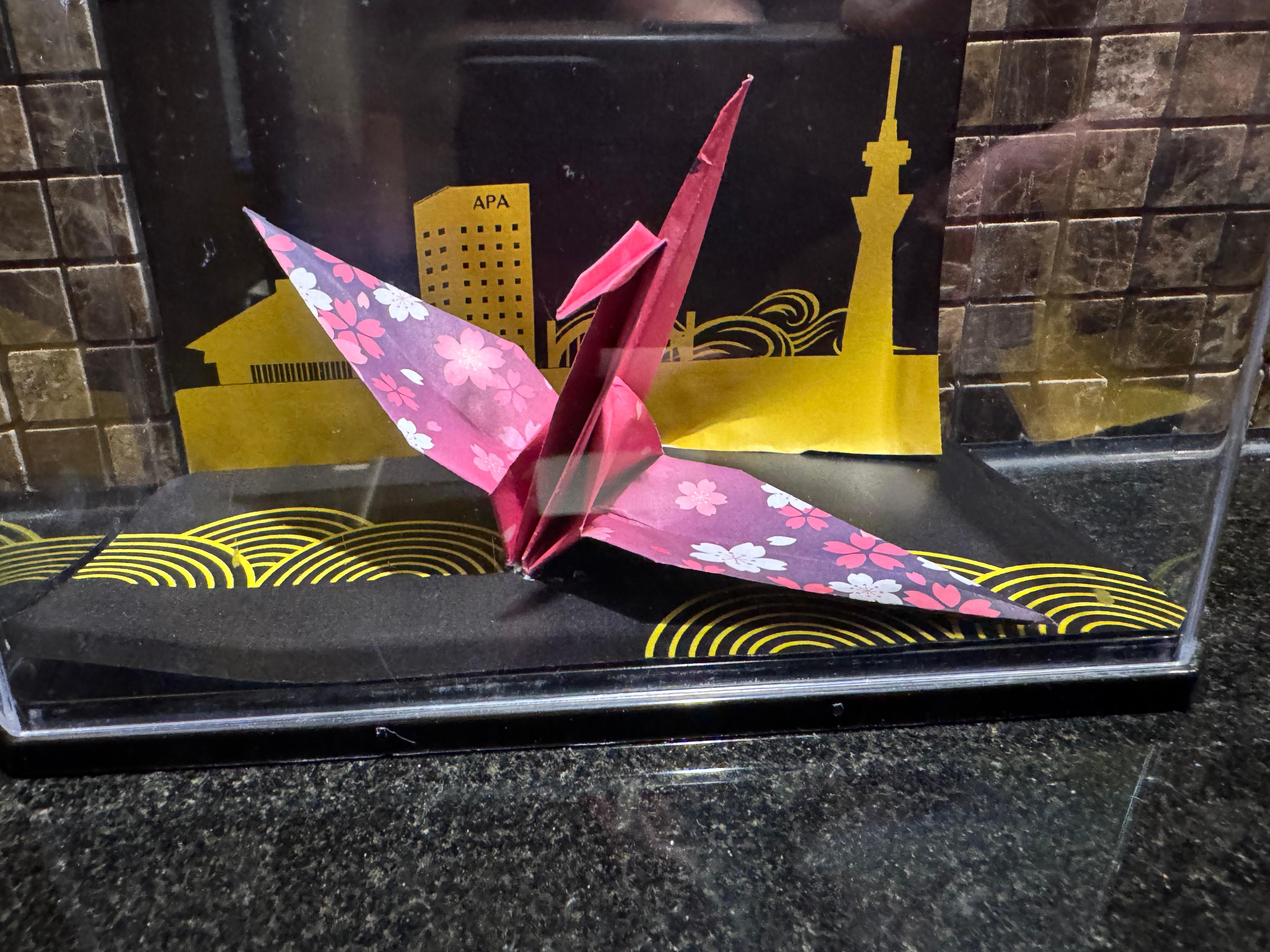 Nice little touch in the room