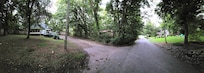 Panoramic view of the distance to water.