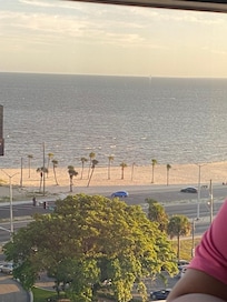 My view of the Gulf, was breathtaking each morning.