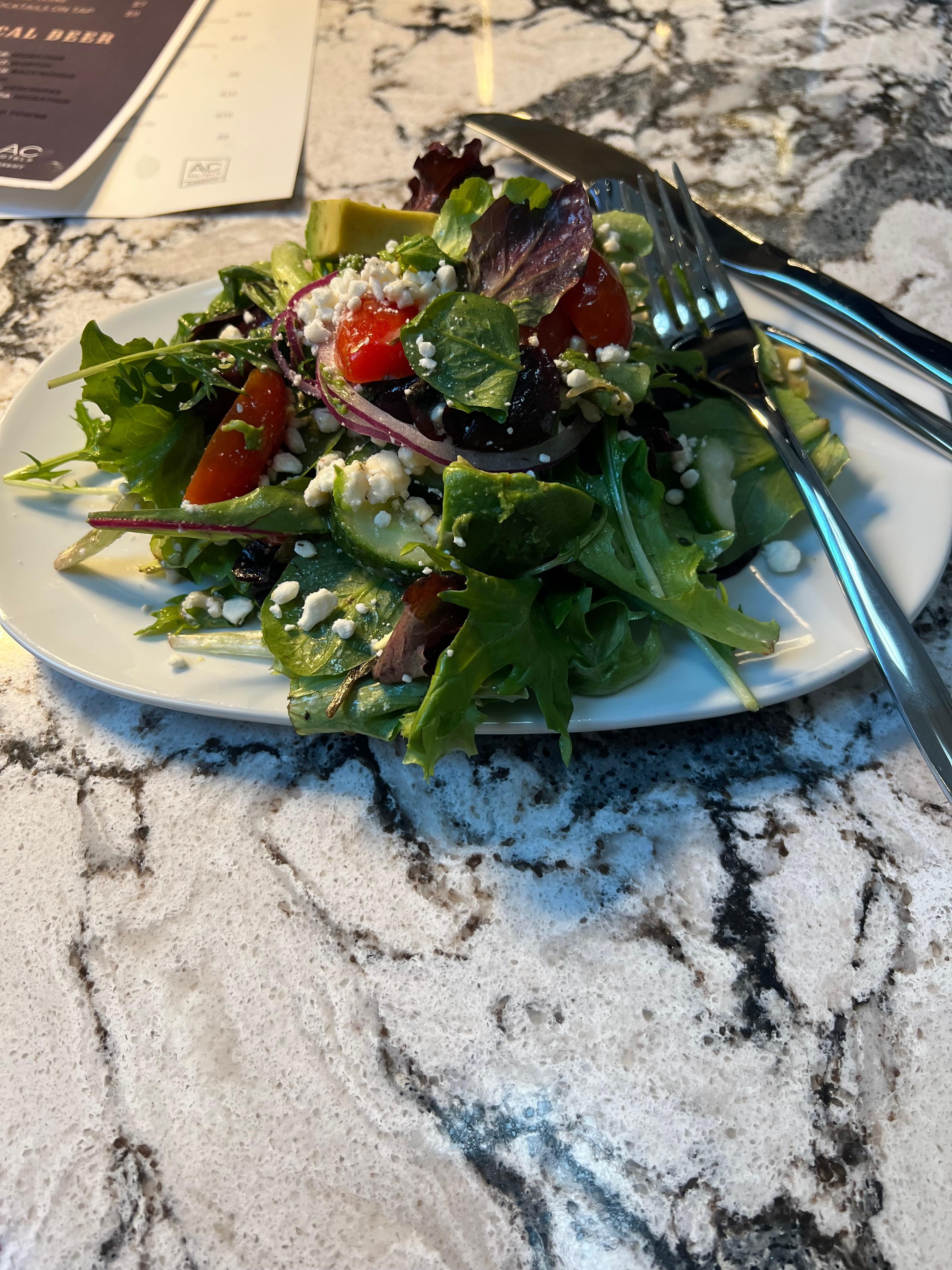 Dinner Salad was great