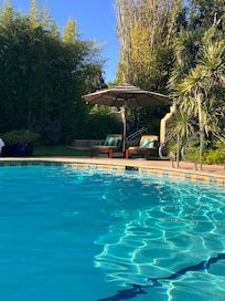 Beautiful relaxing pool area.