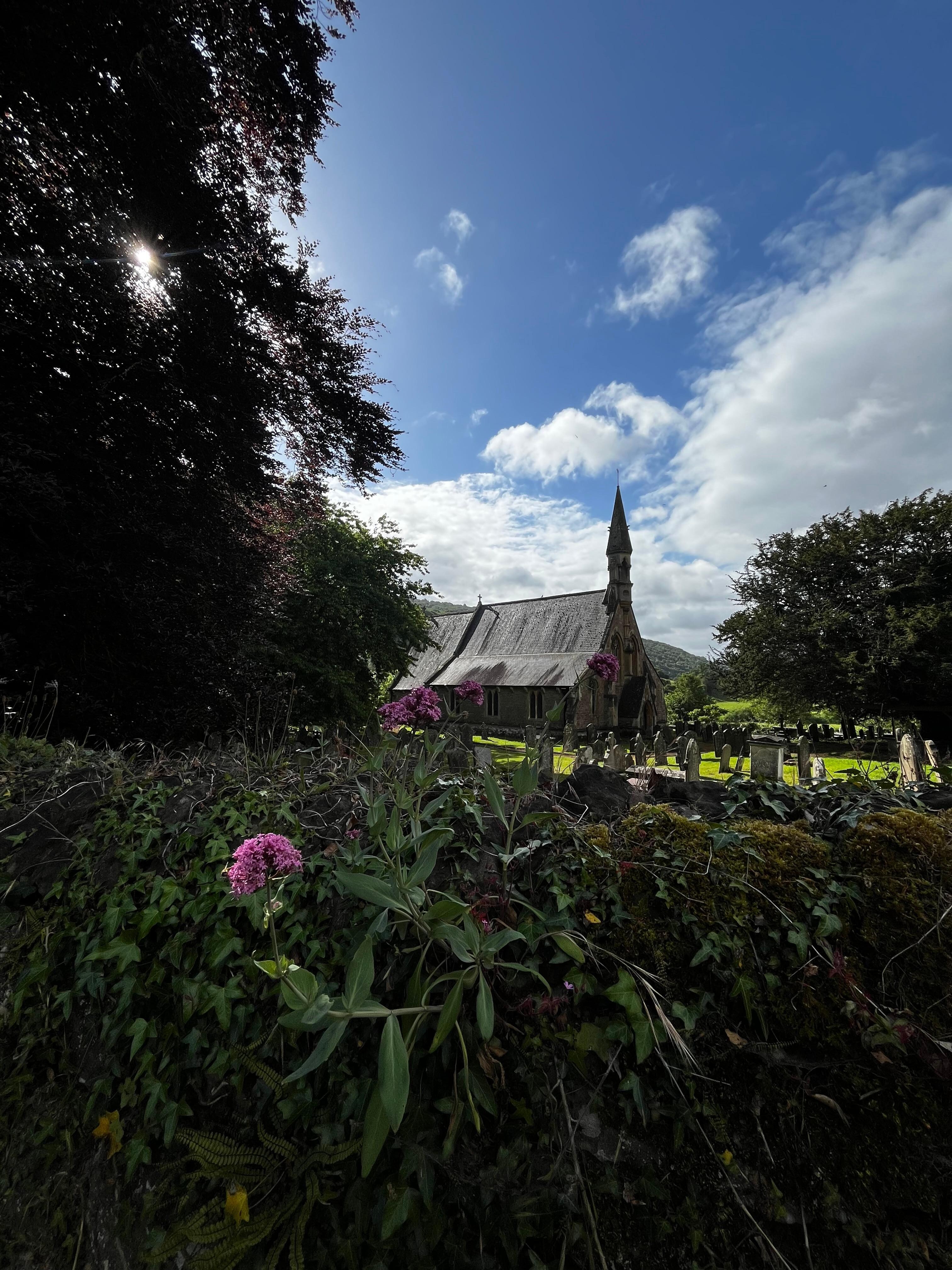 Llandogo’s church. 