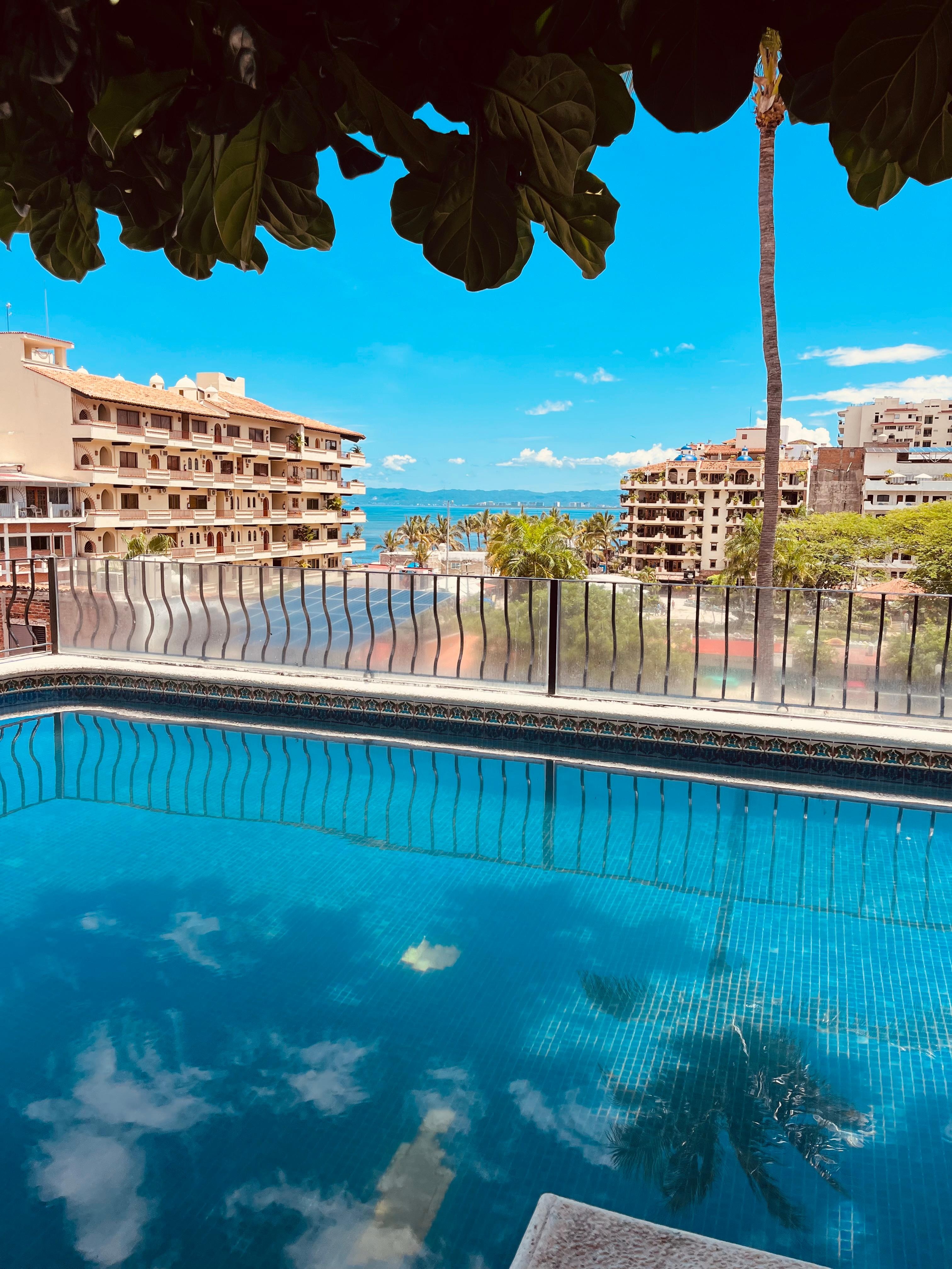 Rooftop pool at Casa Susana