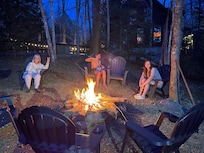 Bonfire was amazing !! Roasted marshmallows