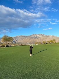 The snow disappeared quickly! We had unseasonably warm weather