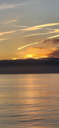 Sunset from the deck