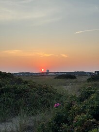 Sun set from the sandbox to P-town
