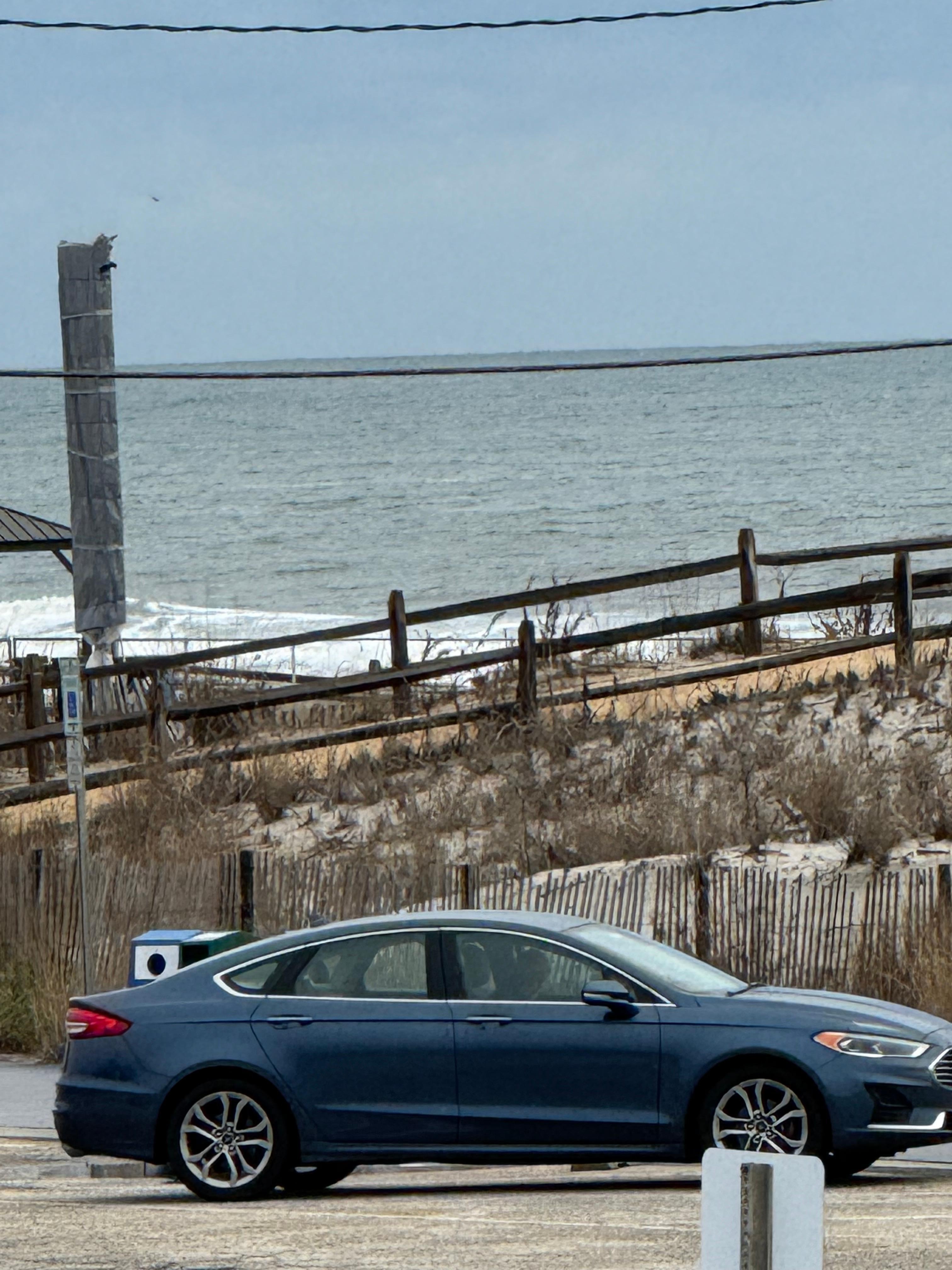The beach is right across the street and they have access passes to it. Awesome.