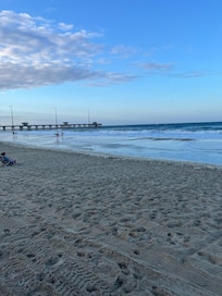 Beach by motel real nice not crowed