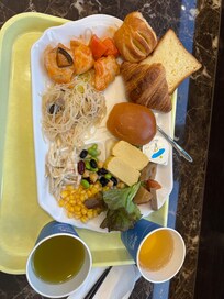 Breakfast was healthy and delicious