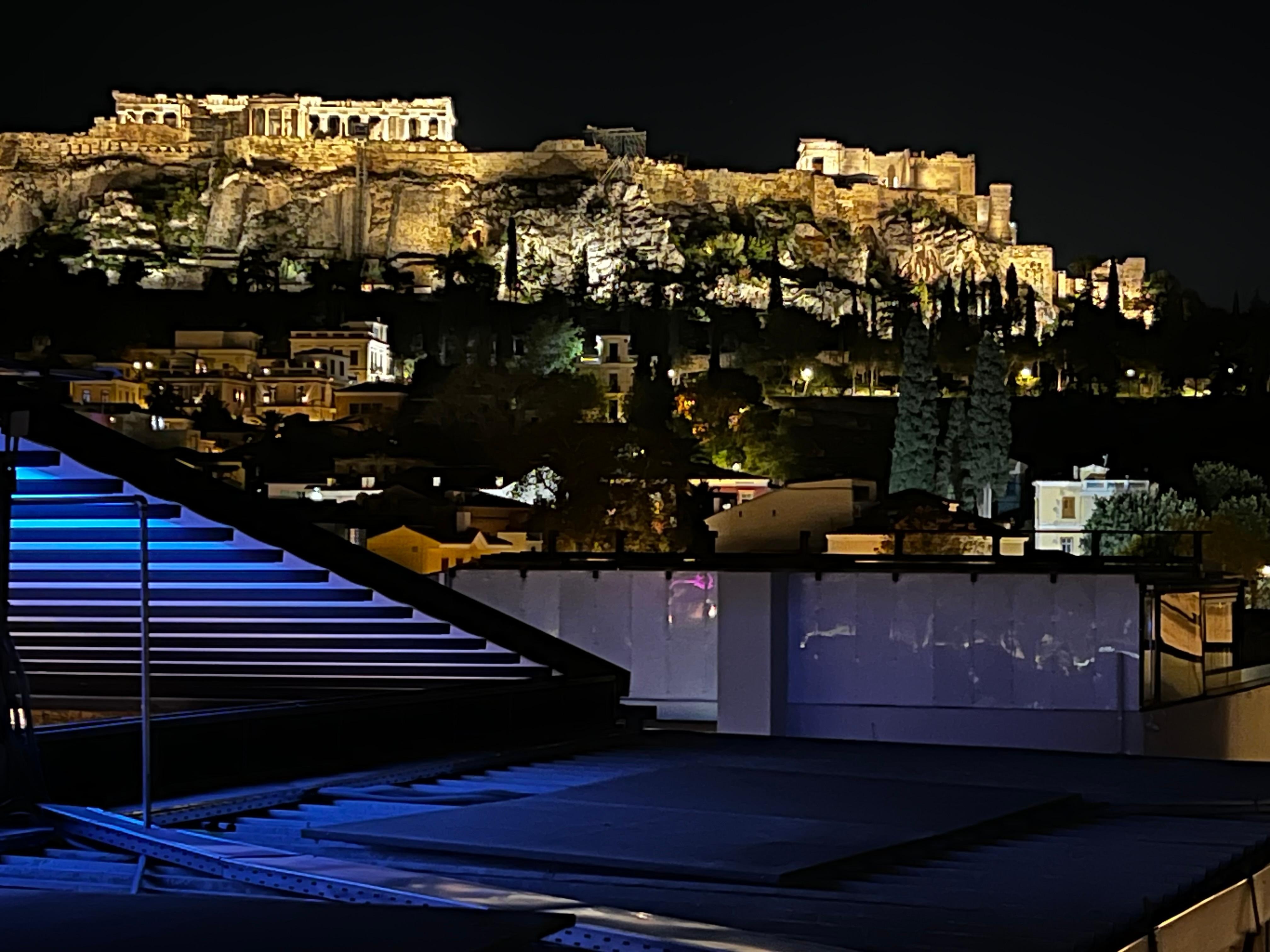 View from the Presidential Suite balcony 