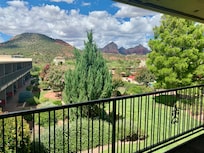 View from our balcony.