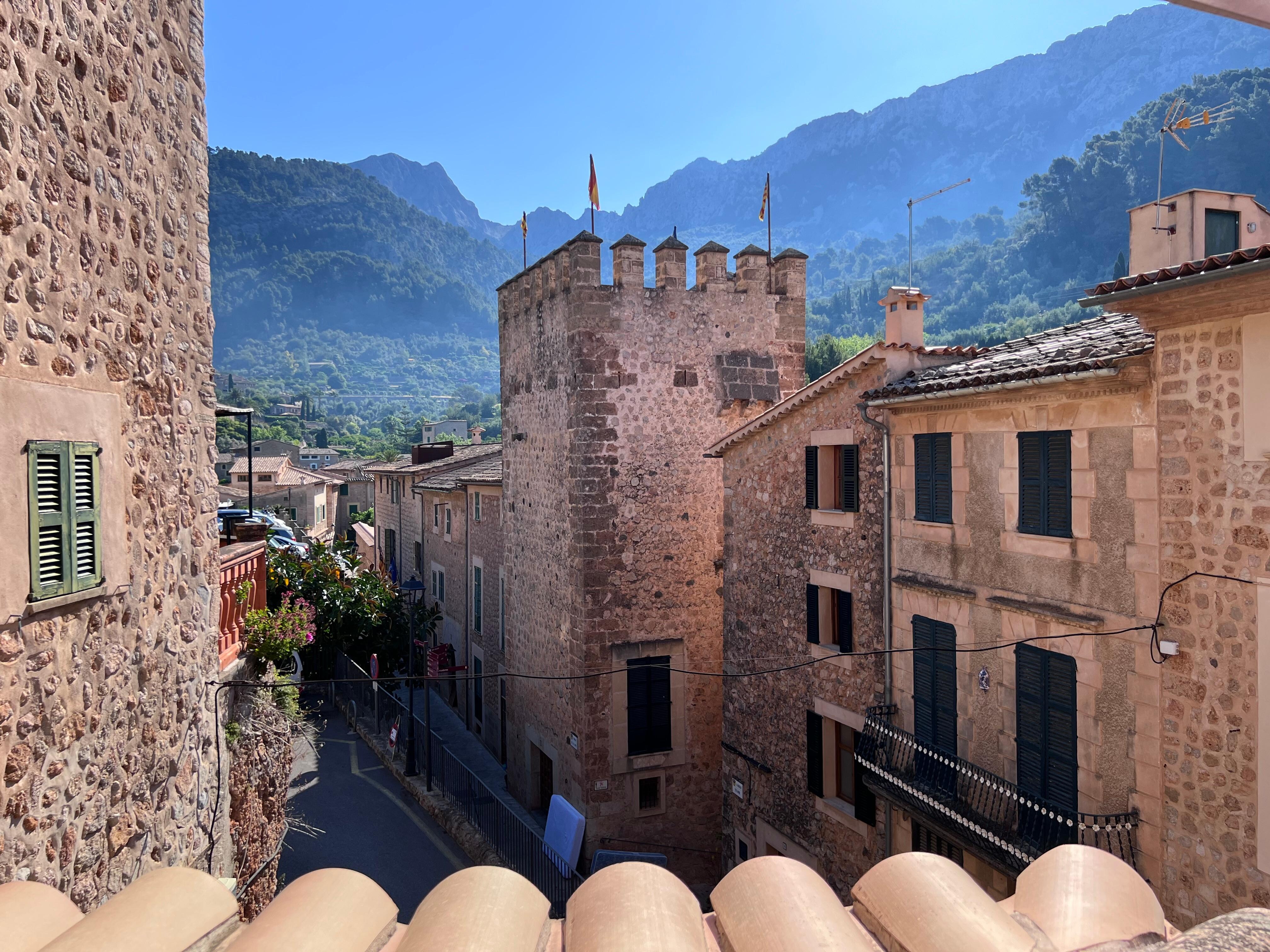 Blick von der Terrasse 