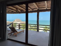 View from the bed
