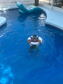 Our 7 year old LOVED the pool!