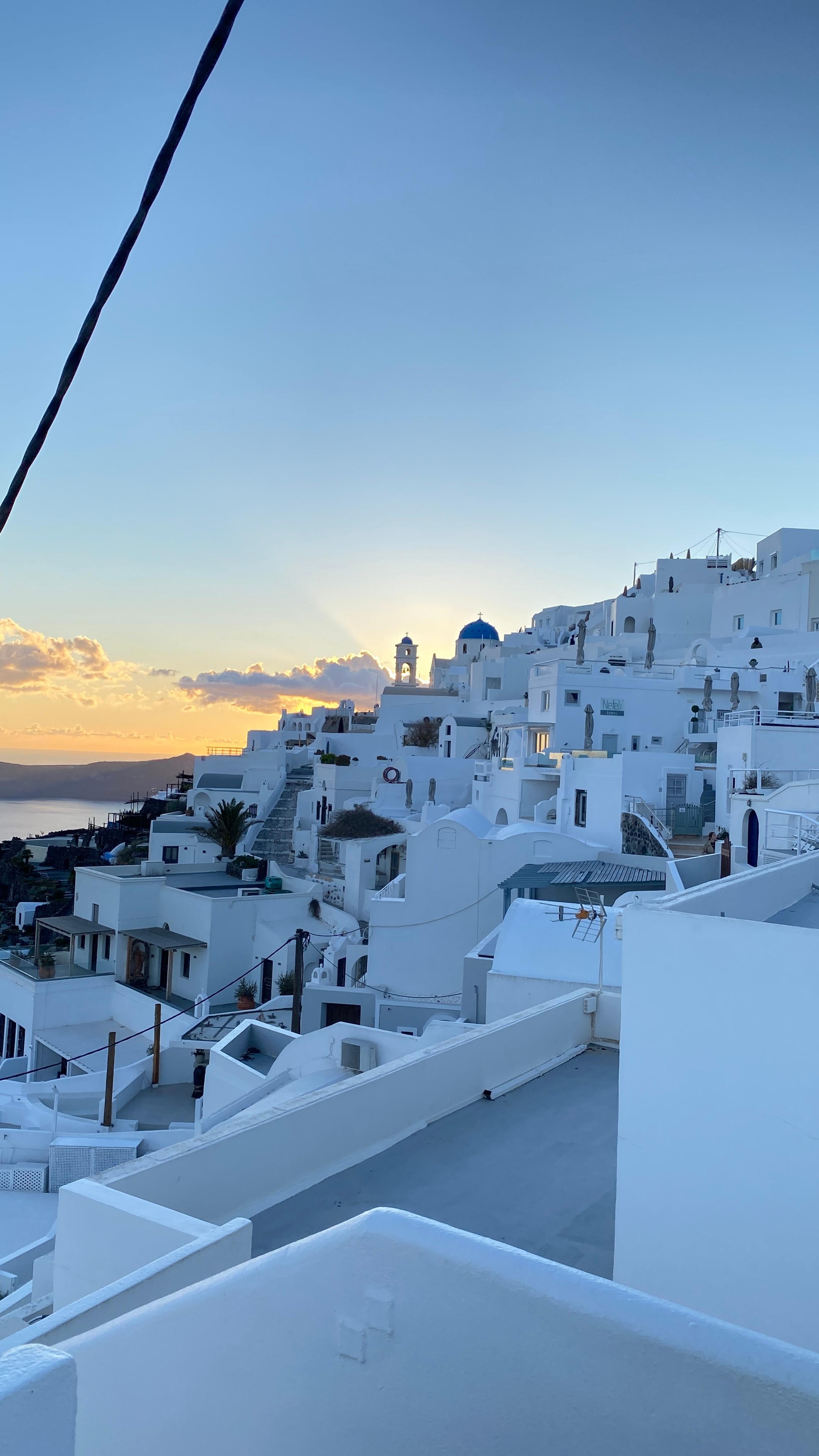 Caldera views outside room 