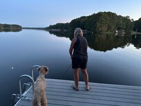 Didn’t catch any fish, but still a beautiful view
