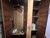 Closets.