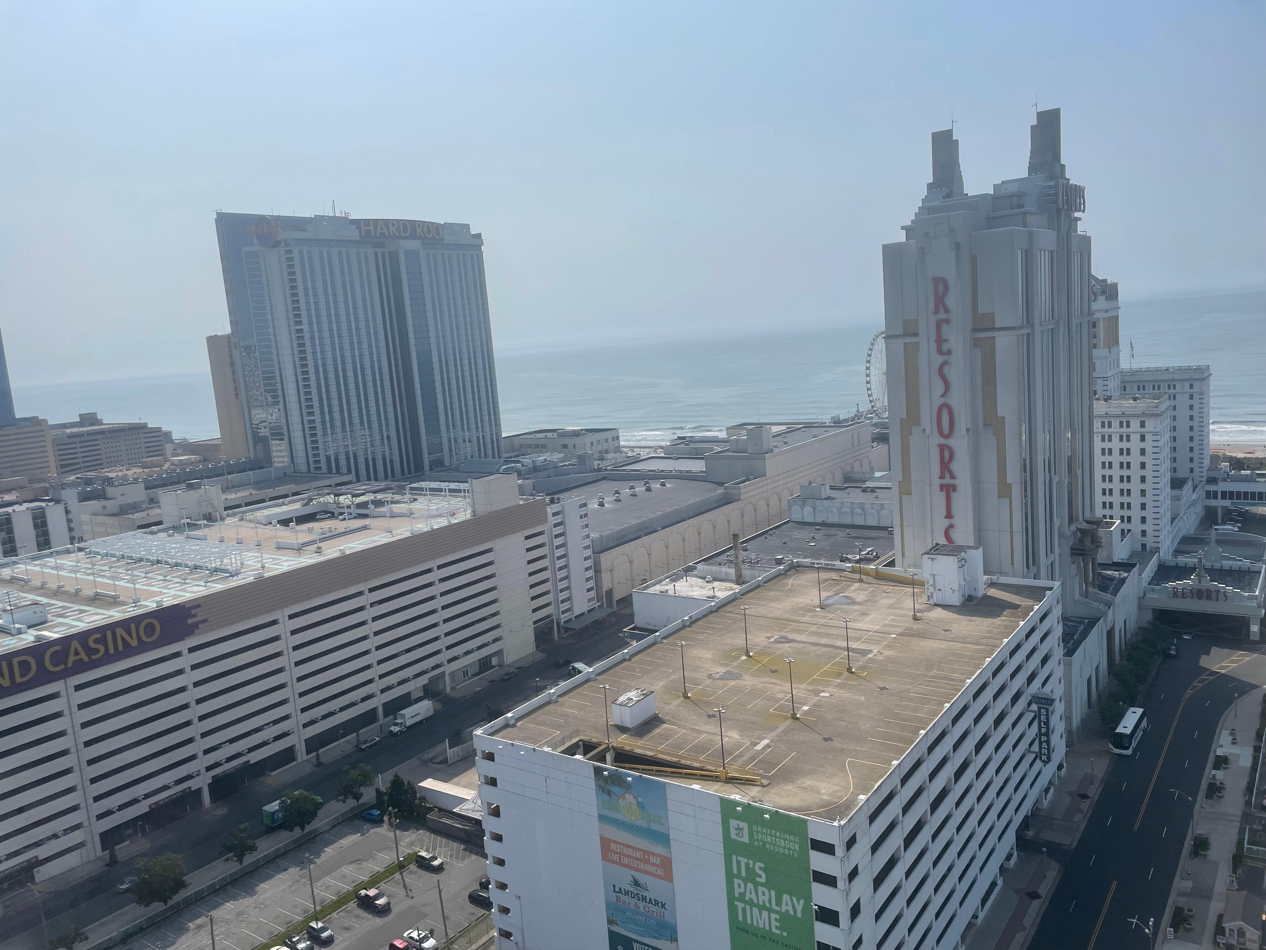 View from room on 29th floor 