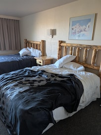 Dirty bedding from person before