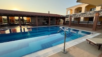 Out swimming pool.