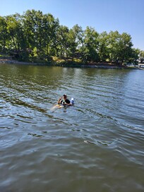 SWIMMING!