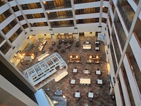 View from the elevator. Pur room is on 7th floor.