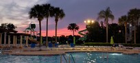 One of the beautiful sunsets at Windsor Hills.