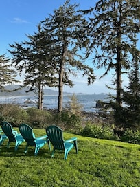 View from the lawn area