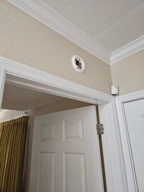 Fire detector missing