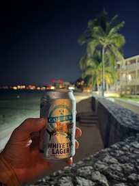 Caybrew is the island Beer...grab a Sixpack and enjoy by the pool!